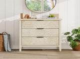 3-Drawer Storage Cabinet, Classic American Style Storage Organizer for Bedroom, Living 97297013