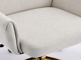 Mid-back liftable office chair, striped fabric, and ergonomically designed, is an excellent choice W2311P454487