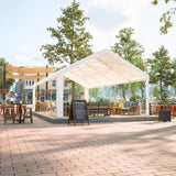 16x32 FT Party Tent with 3 Storage Bags & Removable Sidewalls, Outdoor Canopy Gazebo for Carport 28883627