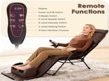 Multi-Functional Full Body Massage Mat with Flannel/PU Leather Surface, Shiatsu Neck Foot Massagers, 88731027