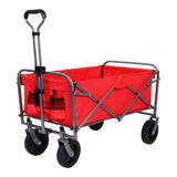 Collapsible Wagon Cart Foldable,Wagons Carts Foldable with Wheels with Drink Holders,for W321P269222