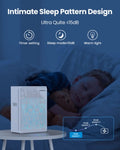 ZUN Air Purifiers for Home Large Room Up to 1736 sqft, HEPA Air Purifier with Meteor Shower Atmosphere 70192413