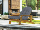 Adirondack Chair Cushion, Rocking Chair Cushion 44x19.4x4 inch, High Weather Resistant Tufted 16294170