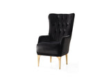 Lust Modern Style Chair in Black B009139101