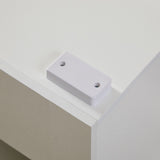 White morden TV Stand with LED Lights,high glossy front TV Cabinet,can be assembled in Lounge Room, 15515530