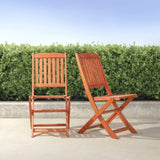 Lucius Reddish Brown Patio Folding Chairs B093121205