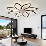 35.4In Ceiling Fan with Lights, Remote Control 3 Color Temperatures,6 Gear wind Speed Fan Light W1962P291769