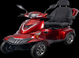 HS4W-A1R-N Heavy Duty 4 Wheel Mobility Scooters, Red Color W3787P445982