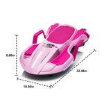 ZUN 24V Kids Ride On Electric scooter w/ helmet knee pads,24v ride on toy for kids,Spray function,2WD W1396P149680