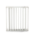 ZUN 6-Panel Metal Baby Playpen Fireplace Safety Fence w/ Walk-Through Door in 2 Directions, 5-in-1 Extra W2181P154903