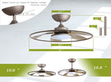 Light Pro 22 in. LED Indoor Coffee Smart Ceiling Fan with Remote Control Unable ship on weekends, 28490540