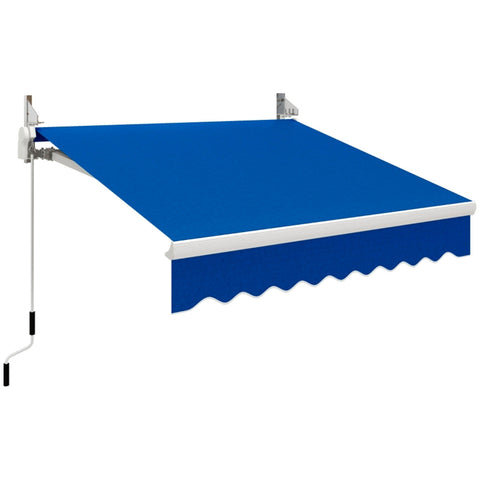 ZUN Patio Retractable Awning -AS （Prohibited by WalMart） 21856172