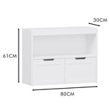 Book Organizer, toy Storage Cabinet Organizer, White 10467721