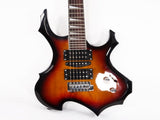 Flame Shaped Electric Guitar with 20W Electric Guitar Sound HSH Pickup 91224685