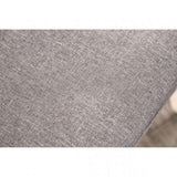 Transitional Antique White and Gray Side Chairs Set of 2 Chairs Dining Room Furniture Padded fabric B01152296