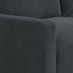 ZUN [New] 103.5*59" Modern L-shaped Sectional Sofa, 4-seat Velvet Fabric Couch Set with 23013217