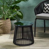 MOONSTONE SIDE TABLE 67842.00BLK