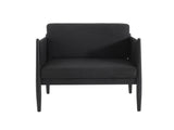 DAWSON OUTDOOR PATIO 2PCS BLACK ALUMINUM CLUB CHAIR N775P247810B