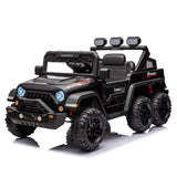 ZUN 24V Ride On Large PickUp Truck car for Kids,ride On 4WD Toys with Remote Control,Parents Can Assist W1578P198578