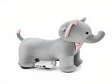 6V Electric Ride-On Horse for Kids Music, Forward Drive, Soft Plush Body & Foot Pedal Toy for 94162152