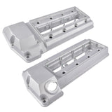 2PCS Left & Right Engine Valve Cover V204891 V204890 Replacement for BMW 540i E39 1998-2003, 740i 53046065