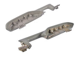 2PCS Light Gray Door Armrest Handle Front Left & Right Fit for Chevy Avalanche Suburban Tahoe 02864101