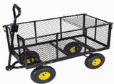 3-in-1 Oversized Steel Garden , 880lbs Pullable Mesh Metal Garden, All-Terrain Utility 38415817