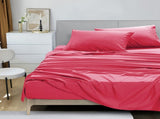 Bed Sheets 4-Piece Set OEKO-TEX Certified Bedding with Fitted Sheet, Flat Sheet & Pillowcases 08877181