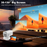 HY260Pro Mini Smart Projector Supports 4K, Portable Projector with Wifi and 78715822