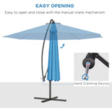 Outdoor beach umbrella/Double-Sided Sun Umbrella 08821145