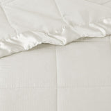 Oversized Down Alternative Blanket with Satin Trim B03598475
