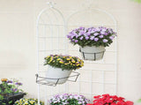 4 Pack Metal Garden Trellis 71" x 19.7" Rustproof Trellis for Climbing Plants Outdoor Flower Support W1586P147434