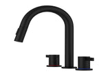 8-Inch Widespread Lavatory Faucet, 2-Handle 3-Hole with Pop-Up Drain and 360&deg Pull-Down Sprayer, 20847102