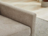 30.7"W Square Upholstered 360&deg Swivel Accent Chair and Comfy Single Sofa Chair with a Weathered W3118P439418