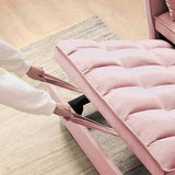 Convertible Sofa Bed,3-in-1 Pull Out Couch Bed with Reclining Backrest and Pillows,Sofa Bed Chair W2941P290201