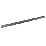 Cutting Edge Bucket Hardened Unpainted 30MnB Silver Fits for Skid Steer Loader 66"x4"x1/2" 75101492