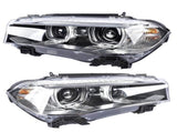 2PCS Front Left & Right HID/Xenon Headlights with AFS Fit for 2014-2018 BMW X5 F15 F85 63117317109 78076018