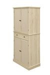 ZUN 4 Door Cabinet with 1 Drawer, with 4 Adjustable Inner Shelves, Storage Cabinet W68894703