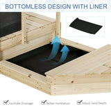 Kids Sandbox with Cover 68393759
