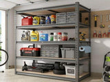 Heavy Duty Garage Shelving Unit, 2000 lbs Metal Storage Shelves, 5-Tier Adjustable Steel Shelving 19617180
