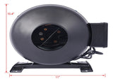 4-Inch 203 CFM Inline Duct Fan Air Circulation Vent Blower for Hydroponics, Basements, and Kitchens W46577502