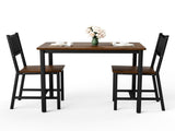 Dining Table Set, Bar Table with 2 Dining chairs, Table Counter with Chairs, Industrial for 32736707