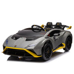 ZUN Lamborghini Huracan Sto 24V Kids Electric Ride-On Drift Car: Speeds 1.86-5.59 MPH, Ages 3-8, Foam W1396P155005