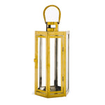 ZUN FRANK 16"H STAINLESS STEEL LANTERN 72192.00GLD