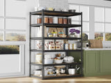 6-layer adjustable shelf spacing, gourd-shaped perforation, rubber mallet with gloves, display rack, 33641707