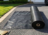 3' x 300' Heavy Duty Weed Barrier Landscape Fabric, Woven PP Geotextile Ground Cover for Driveways 42465416
