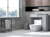Bathroom Storage Cabinet-Gray 19401107