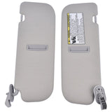 Pair Sun Visor Left and Right Gray Fit for Hyundai Elantra MD 2011-2015 852103X000TX 852203X000 22099603
