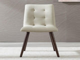 Dining Chairs Set of 2PCS/CTN Kitchen Mid Century Modern Chairs with Wood Legs and PU Leather W5630P456169