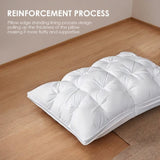 Five-pack of sanded twist pillows, down pillows, two-in-one down fiber pillows, double-layer design, 81606514